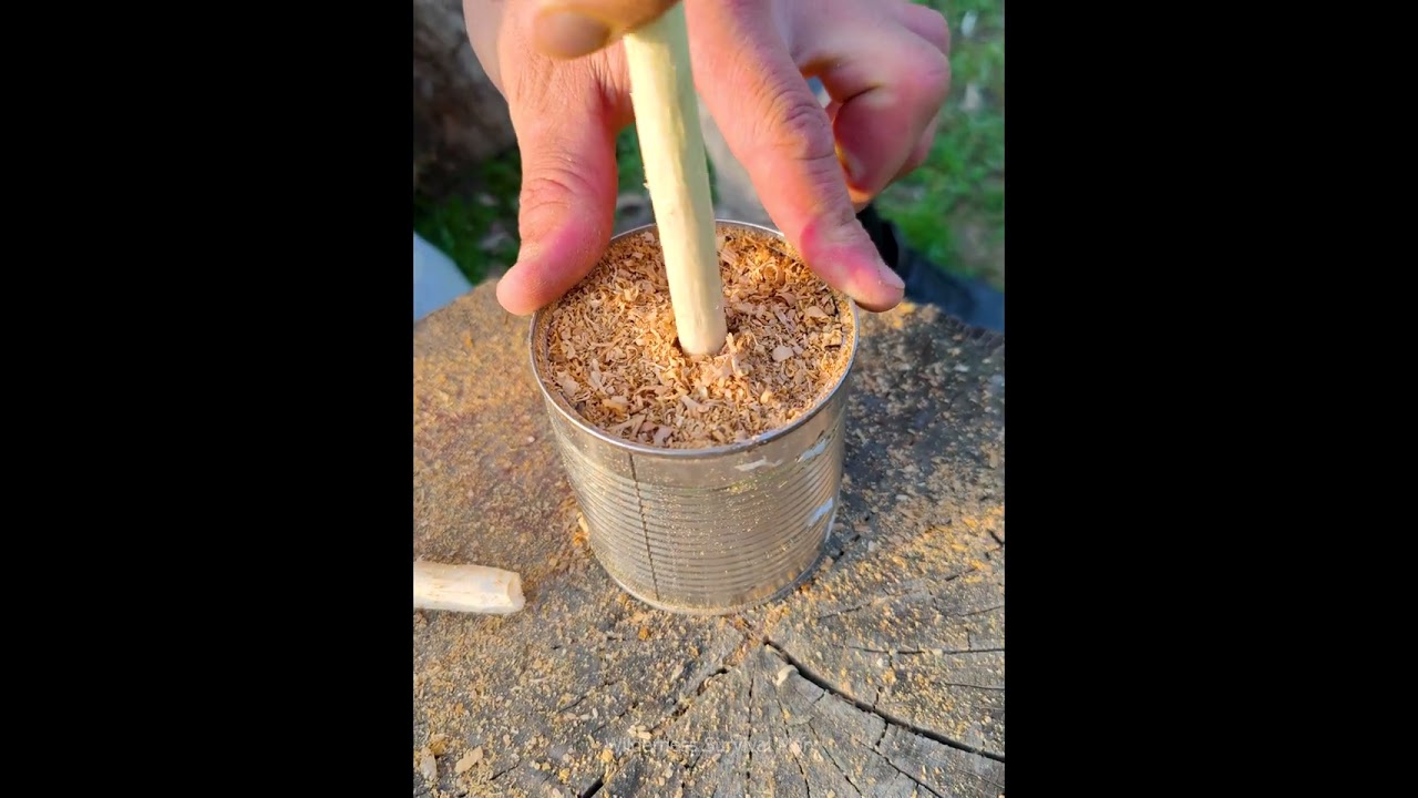 This Man Use Unique Bushcraft Methods In The Wilderness Nature