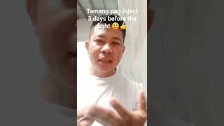 Tamang Pang Injection Sa Manok Panabong 3Days Before The Fight.