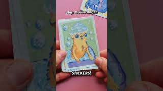 Aceo card print and stickers too! take a look on eBay!!🎨✨🤩#aceo #artprints #stickerlover