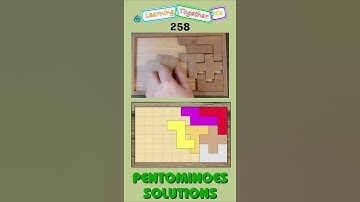 Not an image. #258 (Solution SETUP) Pentominoes Math Puzzle #mathchallenge #Shorts #puzzlegame