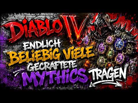 EILMELDUNG: Endlich beliebig viele gecraftete Mythic Items tragen