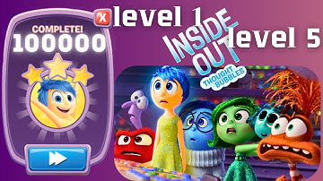 Inside out thought bubbles full game event tutorial / Episode 1 - Gameplay level 1-5
