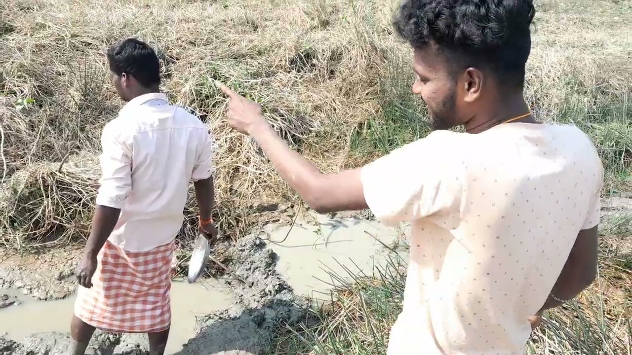 ଗାଁ ନାଳରେ ମାଛ ଧରିବାର ଖୁସି କିଛି ନିଆରା😅🐟🦀🐚🦐🦀🐠🐟