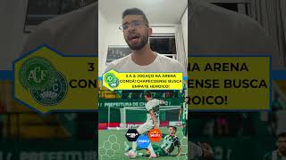 EMPATE INSANO! CHAPECOENSE 3 X 3 CORITIBA NA SÉRIE A! ⚽🔥