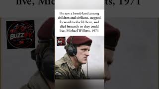 He shielded children from a bomb and gave his life. 🕊️ #shorts #military #viral #Hero #NeverForget