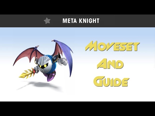 Super Smash Bros Wii U Meta Knight Meta Knight | Kirby Wiki | Fandom