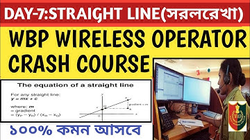 WBP Wireless Operator Math Marathon Class|Co-Ordinate Geometry- Straight Line for Wireless Operator