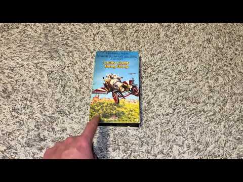 Chitty Chitty Bang Bang 1990 VHS Overview 