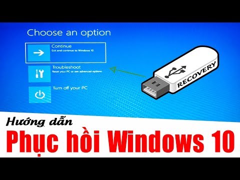 Chu Đặng Phú HƯỚNG DẪN PHỤC HỒI WINDOWS 10 BẰNG USB QUÁ DỄ | Foci