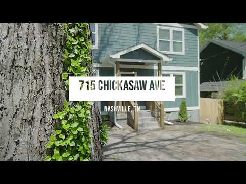 715 Chickasaw Ave, Nashville, TN home video tour