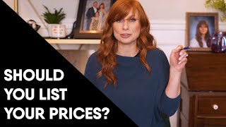 Should you put pricing on your website?