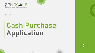 Cash Purchase (App) | Zenscale