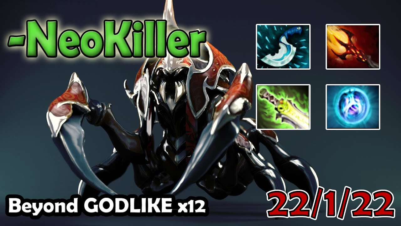 -NeoKiller- Nyx Assassin Beyond GODLIKE x12 ~22 KILLS~ 22 Assists~