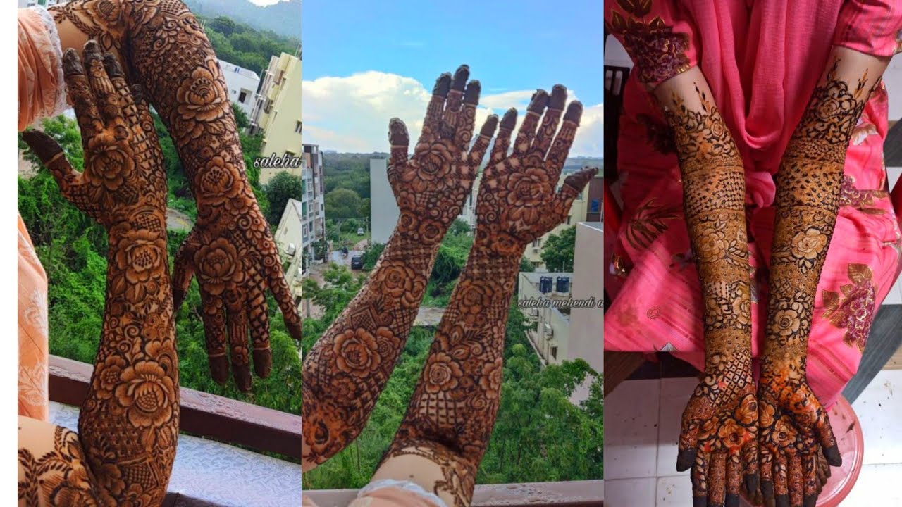 Full Hand Bridal Mehndi Designs | Bridal Mehndi Designs | Simple Mehndi ...