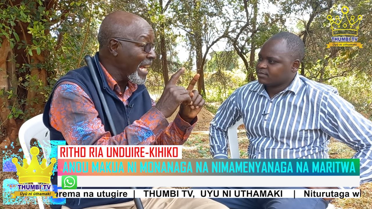 NDACOKA ÙRIRI! Kirira kia magegania na Dr. Nyamu Njoka #Ritho Ria Unduire