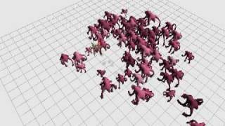 Spore - herd prototype in animpreview