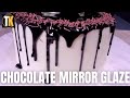 How To Make Chocolate Mirror Glaze | Simple Chocolate Mirror Glaze | How to make chocolate glaze