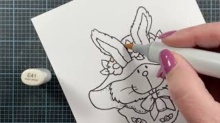 Easter Bunny Card | High Hopes Rubber Stamps
