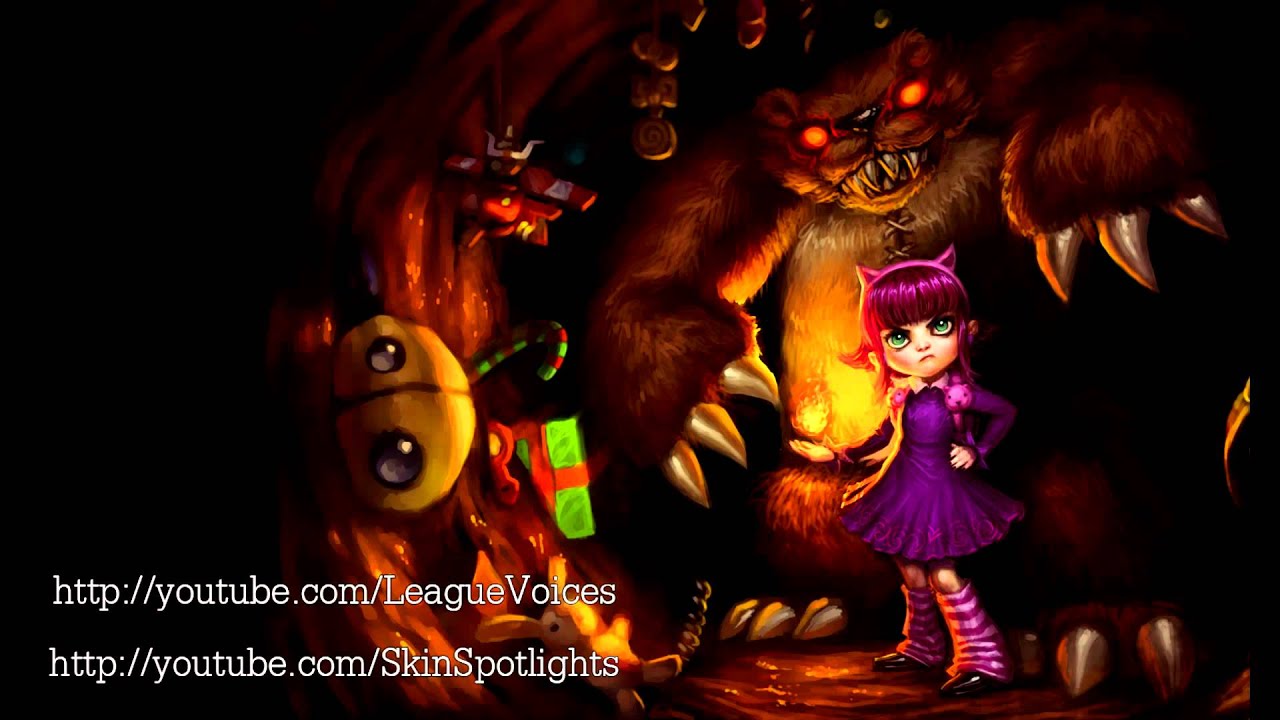 coreanito relleno 애니 (Annie) Voice - 한국어 (Korean) - League of Legends