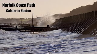 Norfolk Coast Path - the Final Leg. Caister to Hopton-on-Sea. Ultralight Backpacking.