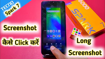 How To Take Screenshot in Tecno spark 7, Tecno spark 7 screenshot