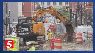Business owners say construction on 2nd Ave. is cutting into their bottom lines