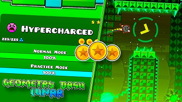"Hypercharged" by @GenaMorphosis & Capeling | Geometry Dash: Lunar [2.2]