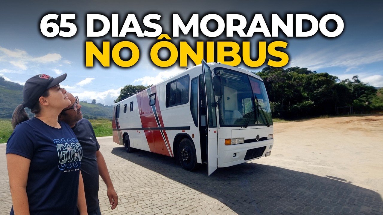 65 DIAS MORANDO NO ÔNIBUS, COMO FOI NOSSOS PRIMEIROS 2 MESES MORANDO NO MOTORHOME EM MINAS GERAIS