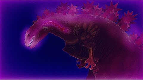 Shin Godzilla atomic breath remake Stick Nodes animation