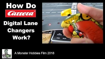 How Do Carrera Digital Lane Changes Work? - What happens when I push the red controller button?