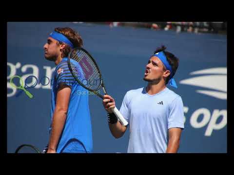 US Open 23 – Drama in doubles with the Tsitsipas brothers