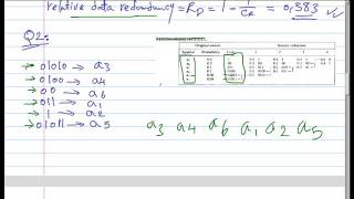 Digital Image Processing Arabic: Ch8 Image Compression Problems Vid 13