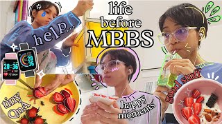 vlog+𝙢𝙞𝙣𝙞 𝙌𝙣𝘼~How a soon to be med student👩🏻‍⚕keeps herself busy🏃‍♀️🍓before MBBS 🩺 | NEET 2022 by Saloni  238,269 views 1 year ago 10 minutes, 9 seconds