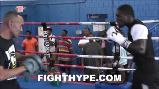 ANDRE BERTO SHOWS SPEED AND POWER DURING FINAL WORKOUT AHEAD OF RING RETURN