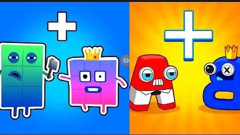 Merge Alphabet Lore vs Merge Number Cube ⭐⭐⭐⭐⭐ new version, new level 🔥🔥🔥 #mergealphabetlore