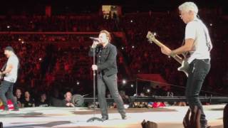U2 - Miami - Joshua Tree Tour. Close up Sunday Bloody Sunday Snippet