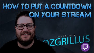 How to add a Countdown to your Stream! Streamlabs OBS and Streamelements
