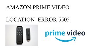 Amazon Fire TV Stick Error Code 5505