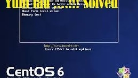 CentOS yum update failed..!! | [SOLVED]