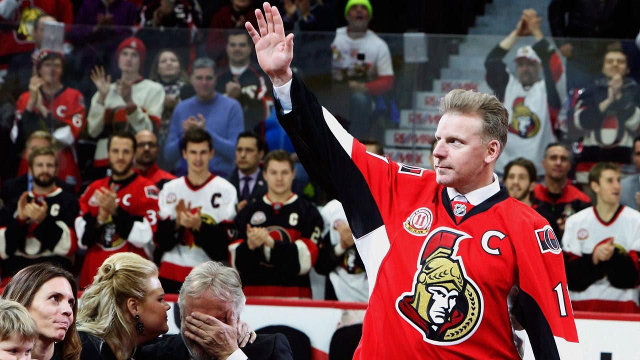 daniel alfredsson jersey retirement