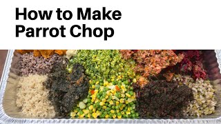 DIY How to Make Parrot Chop at Home | Make Your Own Parrot \ Bird Food