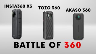 未使用　akaso360 Amazon.com : AKASO 360 Weatherproof 360° Action Camera - 5.7K 360