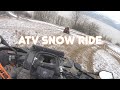 ATV OFFROAD SNOW RIDE | CFMOTO