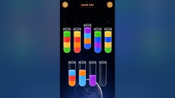 Water Sort Game Level - 131 Without Boosters | Puzzle Games #entertainment #puzzle #games