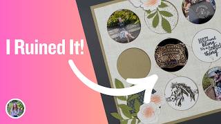 I Dropped an Ink Pad on My Layout... Now Look at It | Currently Loving Scrapbooking Kit