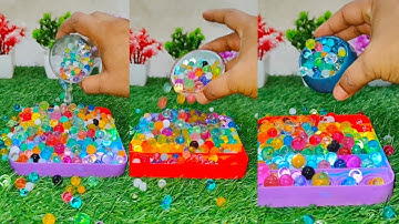 Satisfying Orbeez Balls Reverse ASMR || Colouring Balls Reverse Video @isabadboy3348 