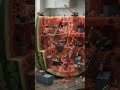 Watermelon Core Quarry — Miniature Crystal Mining & Transport Network
