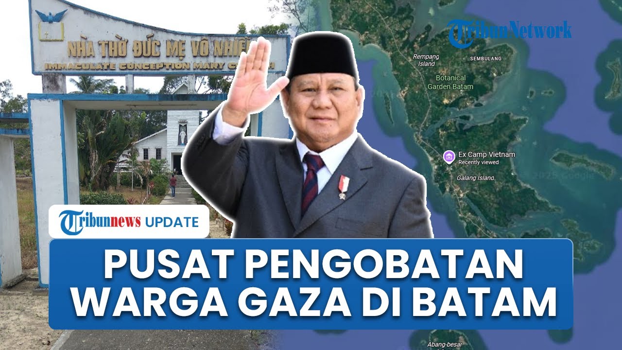 Penampakan Pulau Galang Batam Jadi Pusat Pengobatan Warga Gaza, Bekas Kamp Pengungsi Vietnam