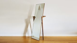 How To Build A Free Standing Mirror | Woodworking screenshot 5