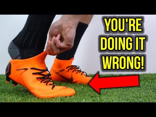HOW PUT ON THE NIKE MERCURIAL SUPERFLY DAMAGE YOUR CLEATS!* - YouTube